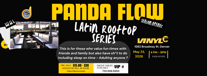 Latin Rooftop Series for those who want to get to bed before midnight